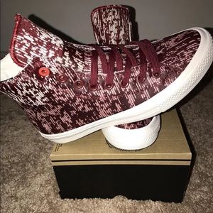 Brand New Red Block Converse (Chuck Taylors)